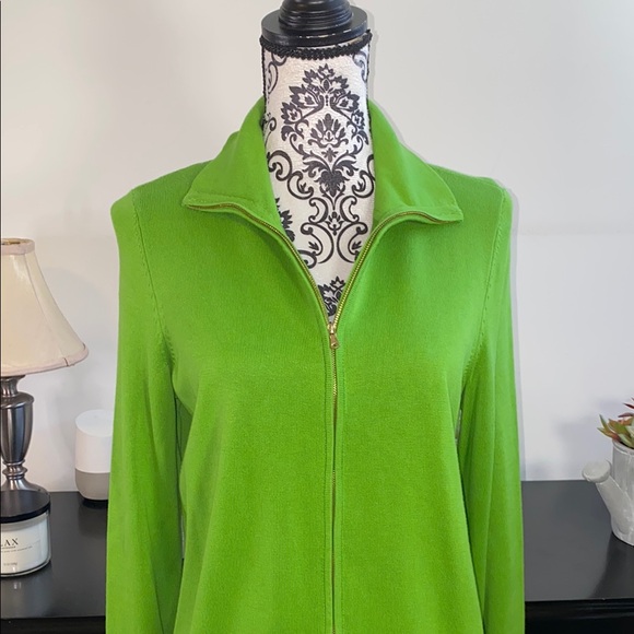 Talbots Full Zip Cardigan Sweater Size XP 12 - Picture 7 of 12